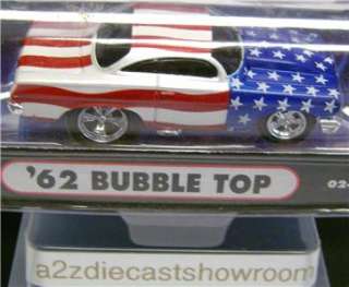 1962 CHEVY IMPALA BUBBLE TOP FUNLINE MUSCLE MACHINES DIECAST 164 