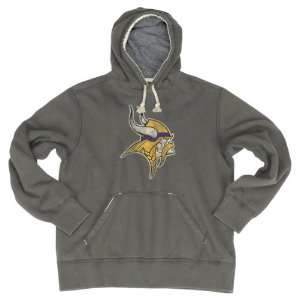 Minnesota Vikings Retro Sport Bigger Better Logo Hooded Sweatshirt 