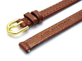 Montana Replacement Leather Watch Strap Band 8mm Tan g  