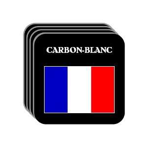  France   CARBON BLANC Set of 4 Mini Mousepad Coasters 