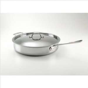 All Clad Stainless Steel Saute Pan 6 QUART  Kitchen 