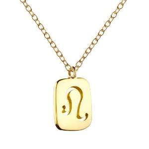  Marie Todd 18K Gold Vermeil Leo Necklace: Jewelry