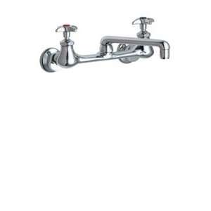   Laboratory Wall Mounted Laboratory Faucet with Cast Swing Spout and Me