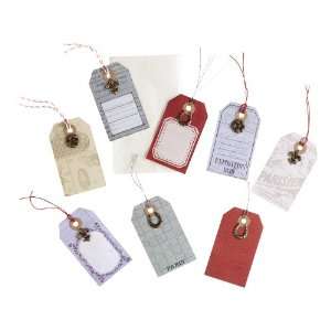  Jolees Boutique Craft Tag with Metal Embellishment Arts 
