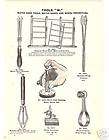 1900 antique watchmakers hand tool rack ad enlarge buy it