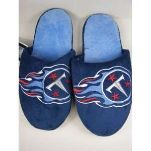  Tennessee Titans 2011 Big Logo Two Tone Hard Sole Slippers 
