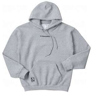 Diadora Mens Hooded Sweatshirt Athletic Grey/Large:  Sports 