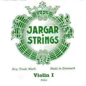    Jargar Violin E Plain Steel Green Ball End (Dolce) 