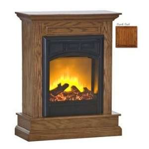  Coastal 53901NGDK 29 in. Fireplace Mantel   Dark Oak