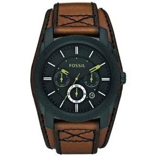  Fossil Flight Leather Watch Brown: Fossil: Watches