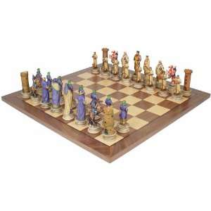  Crusades III Theme Chess Set Package: Toys & Games
