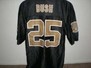    HOLE Reggie Bush #25 New Orleans Saints MENS Large Jersey TJB  