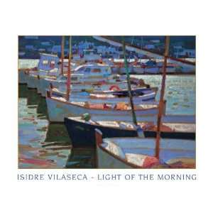  Light of the Morning artist Isidre Vilaseca 25x19