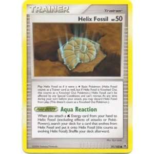  Helix Fossil COMMON #091   Pokemon DP5 Majestic Dawn: Toys 