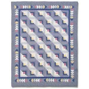  Patch Magic QSLC Sail Log Cabin Quilt Size Full / Queen 