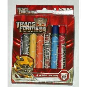  Transformers 8 Jumbo Crayons Toys & Games