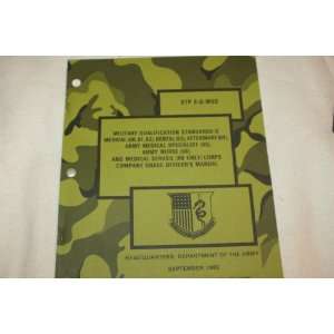  Military Qualification Standards II(STP 8 II MQS) US Army 