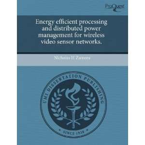  Energy efficient processing and distributed power 