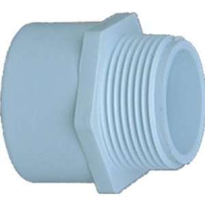 GENOVA PRODUCTS 30414 MALE ADAPTER WHITE 1 1/4