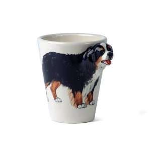 Boston Terrier Sculpted Ceramic Dog Coffee Mug 