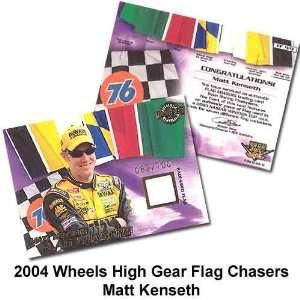  High Gear Flag Chasers 04 Matt Kenseth Trading Card: Toys & Games
