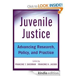 Juvenile Justice Advancing Research, Policy, and Practice Francine 