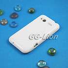 TPU Silicone Case Skin Cover for HTC Radar 4G Omega C110e.milk white