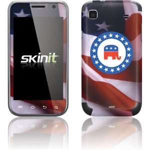 Skinit Republican Stripes Vinyl Skin for Samsung Galaxy S 4G (2011) T 