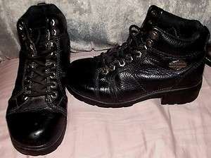 Harley Davidson Black Riding Boots, Great Used Cond Size 6  