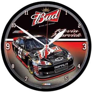  #29 Kevin Harvick 2011 Bud Round Clock Wincraft: Sports 