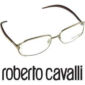  ROBERTO CAVALLI Laio Eyeglasses Frames Silver/Clear 