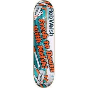  Expedition Welsh Fresh To Death Skateboard Deck   8.06 
