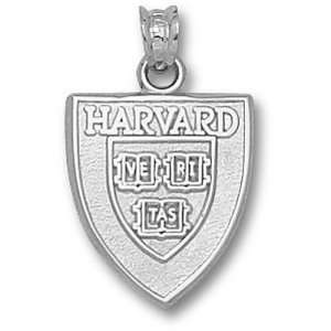  Harvard University Shield Pendant (Silver) Sports 