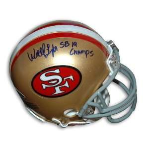  Wendell Tyler Autographed San Francisco 49ers Mini Helmet 