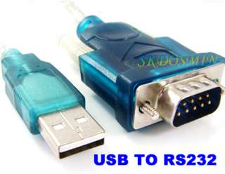 USB 2.0 to RS232 Serial DB9 9Pin Adapter Cable GPS B441  