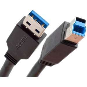   CABLE USB. USB10 ft   Type A USB   Type B USB: Office Products
