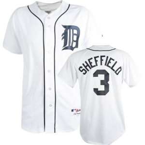 Gary Sheffield Majestic MLB Home Replica Detroit Tigers Youth Jersey