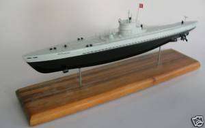 Type IX C U 505 Boat Submarine Desktop Wood Model New  