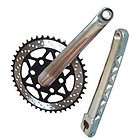 BICYCLE BIKE CHROME PLATED CR MO CRANKSET 44 TOOTH 180 MM PERFORATED 