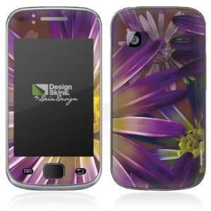   Skins for Samsung Galaxy Gio S5660   Purple Flower Dance Design Folie