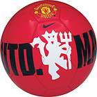   Manchester United Football official size 5 soccer ball Red/Black NEW