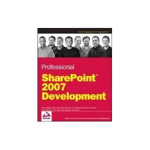  Professional Sharepoint 2007 Development [PB,2007] Books