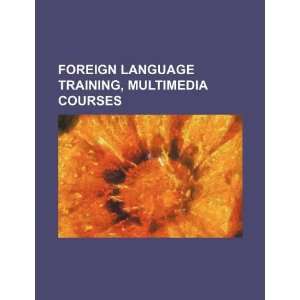  Foreign language training, multimedia courses 