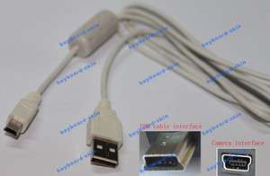 USB Cable/Cord for canon PowerShot S300 S330 S400 S410  