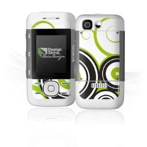  Design Skins for Nokia 5300 Xpress Music   Green Circles 