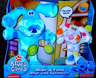 BLUES CLUES INTERACTIVE HIDE & FIND BLUE & SPRINKLES NW  