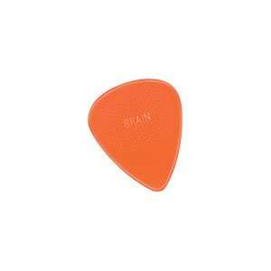  DAndrea Brain Picks Nylon Guitar Pick (72 Pack)   Orange 