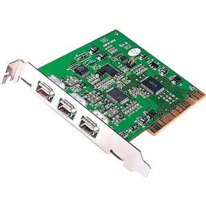  3 Port IEEE 1394 PCI Host Adapter Card Electronics