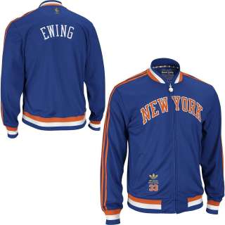 NEW YORK KNICKS Patrick Ewing NBA Legends Game Jacket XL  