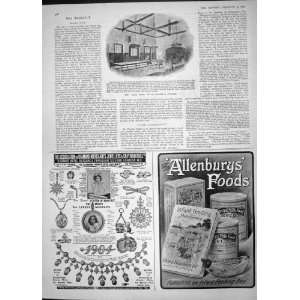 1904 DOME ROOM MAJESTY THEATRE ALLENBURY FOOD JEWELLERS 